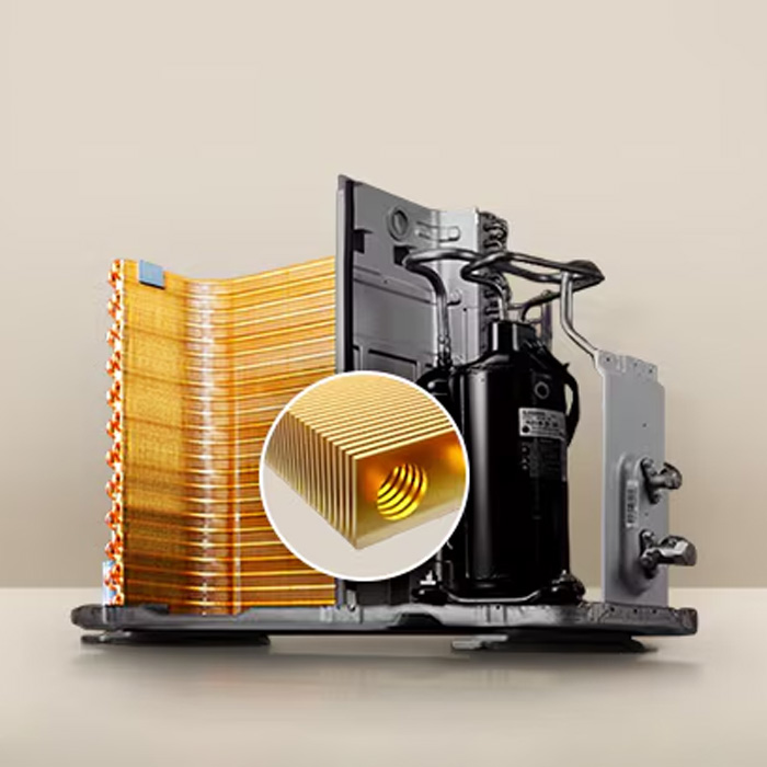 LG AC Split 1/2 PK TURBOCOOL New Terminator Standard - K05NSA